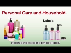 Η εφαρμογή αυτοκόλλητων υλικών ετικέτας στην καθημερινή χημική βιομηχανία.