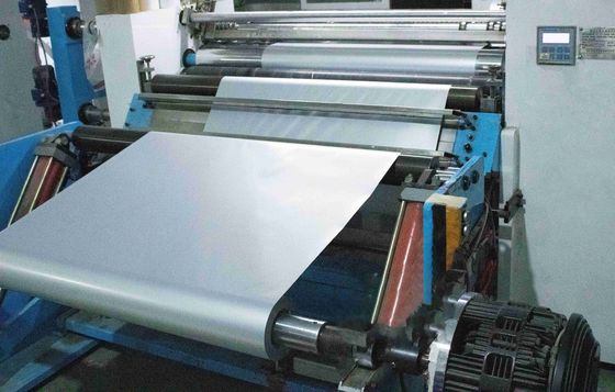 Ματ Ασημένιο PET PVC αυτοκόλλητο αυτοκόλλητο αυτοκόλλητο χαρτί ρολό φυσιολογικό κολλώδες
