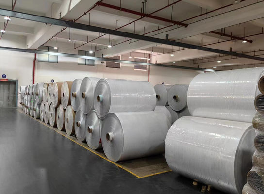 Χαρτί περιτύλιξης με κινητή κόλλα Jumbo Roll, SGS πιστοποιημένο λευκό χαρτί από χαρτόνι