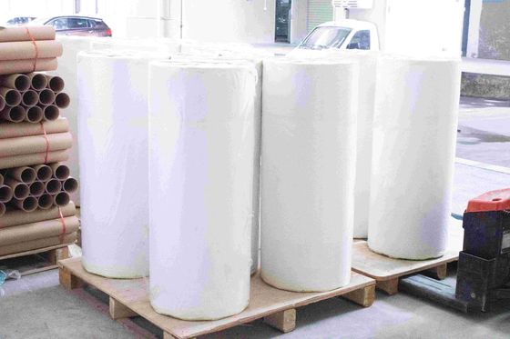 Λάμψη χάρτη γυαλιστερό Διαφανές Opp Jumbo Roll Ετικέτα Ανθεκτική σε χημικά
