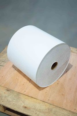 Αδιάβροχα θερμικά χαρτιά Jumbo Roll Ετικέτες 75μΣοφία επιφάνειας Ειδικά κολλώδης