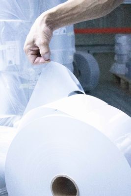 Περγαριώδης ταινία αυτοκόλλητος αυτοκόλλητος χαρτί ρολό