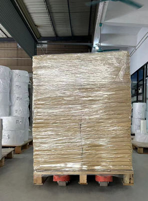 Συνθετική κόλλα Αυτοκόλλητο θερμικό χαρτί Jumbo Roll
