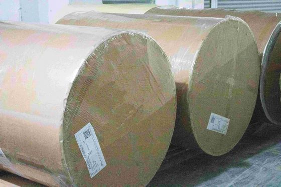 Αδιάβροχα θερμικά χαρτιά Jumbo Roll Ετικέτες 75μΣοφία επιφάνειας Ειδικά κολλώδης