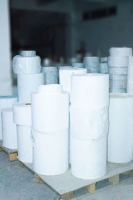 Αυτοκόλλητη θερμική ετικέτα Jumbo Roll, κολλώδες χαρτί 54u πάχος επιφάνειας