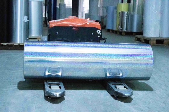 Καλή τιμή υδατοασφαλής αυτοκόλλητη ολογραφική ταινία ετικέτα χαρτί 50u πάχος επιφάνειας σε απευθείας σύνδεση