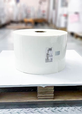 Καλή τιμή Αυτοκόλλητο αυτοκόλλητο αυτοκόλλητο χαρτί ρολό 25 Διαφανές PET κινητή κόλλα 62 γυάλινη σε απευθείας σύνδεση